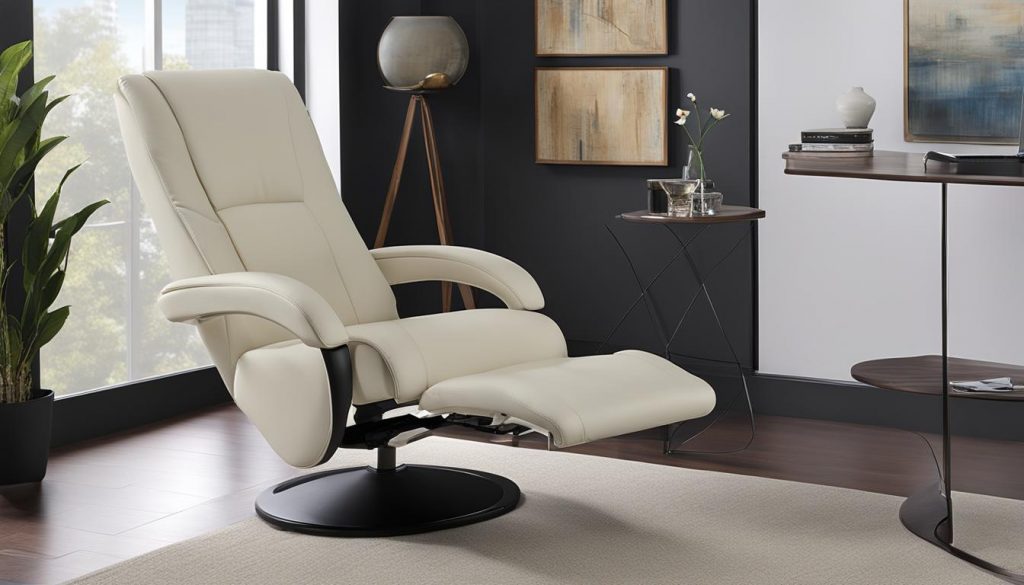 ergonomic chair with massage feature